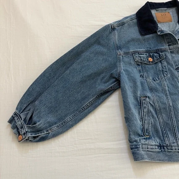 GAP X DÔEN Denim Jacket Sz Small NWOT - Picture 7 of 11